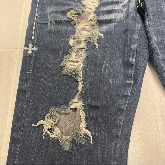 Affliction Raquel Skinny Women’s Jeans Size 29 - Distressed - Picture 3 of 16